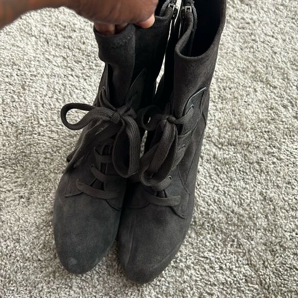 Brand New Suede Grey Booties - Picture 1 of 5